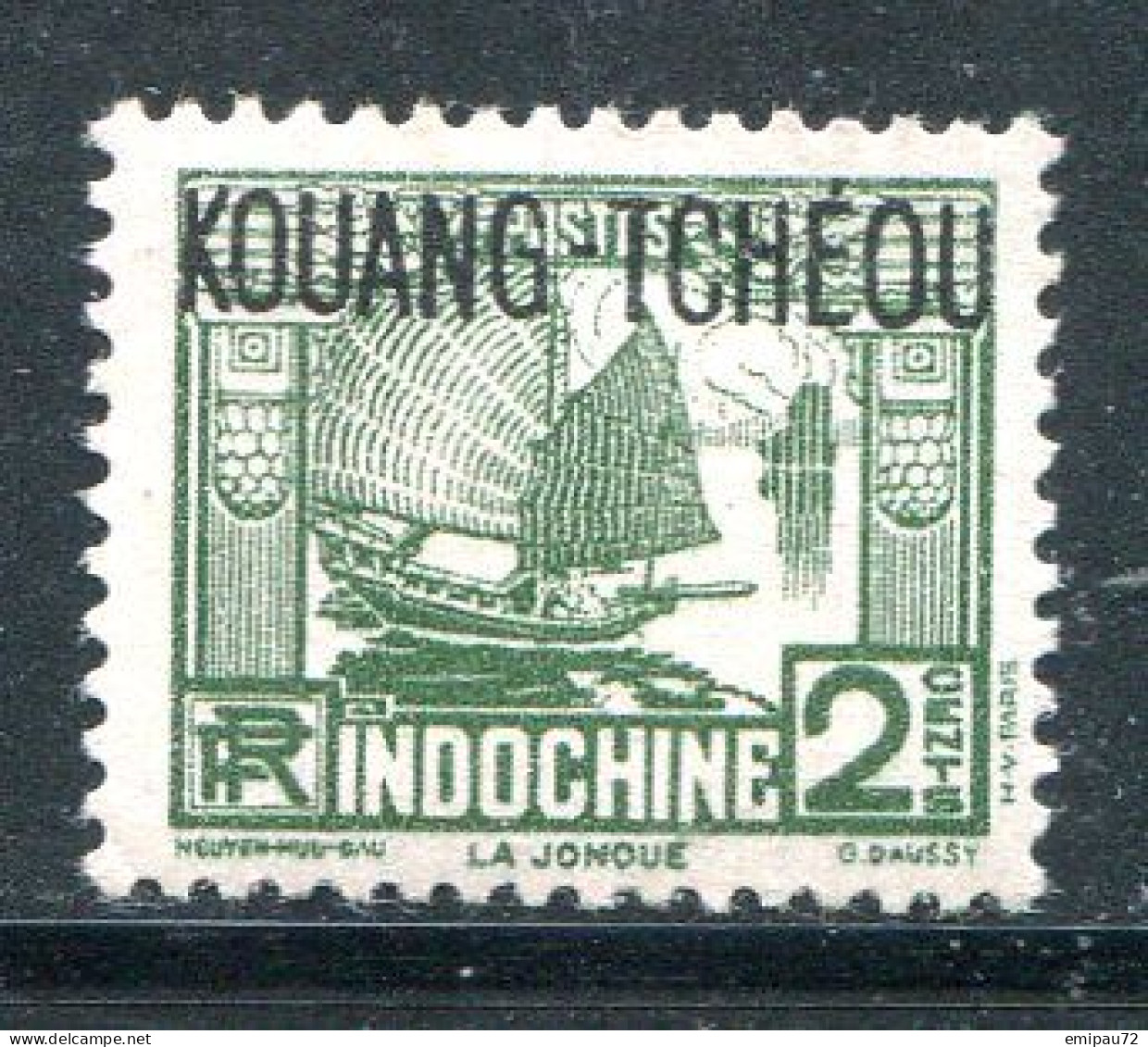 KOUANG TCHEOU- Y&T N°103- Neuf Avec Charnière * - Unused Stamps