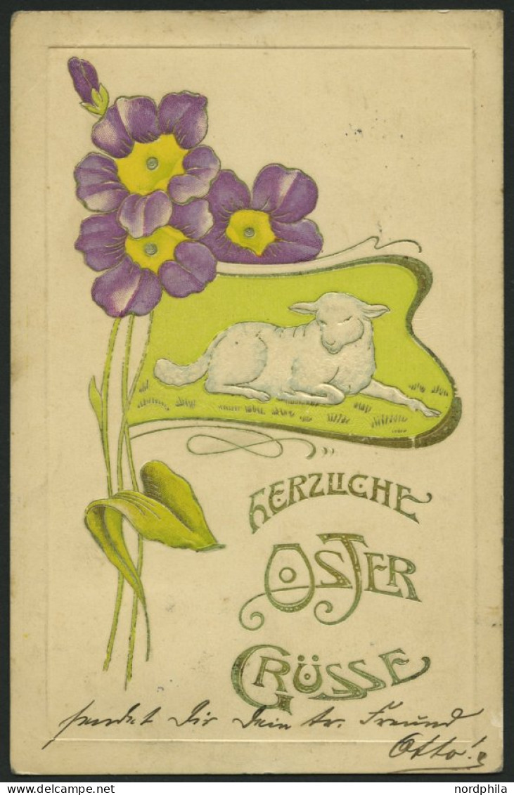 ALTE POSTKARTEN - VARIA OSTERN, 22 Verschiedene Grußkarten, Meist Zwischen 1900-08, Sehr Schöne Mischung - Other & Unclassified
