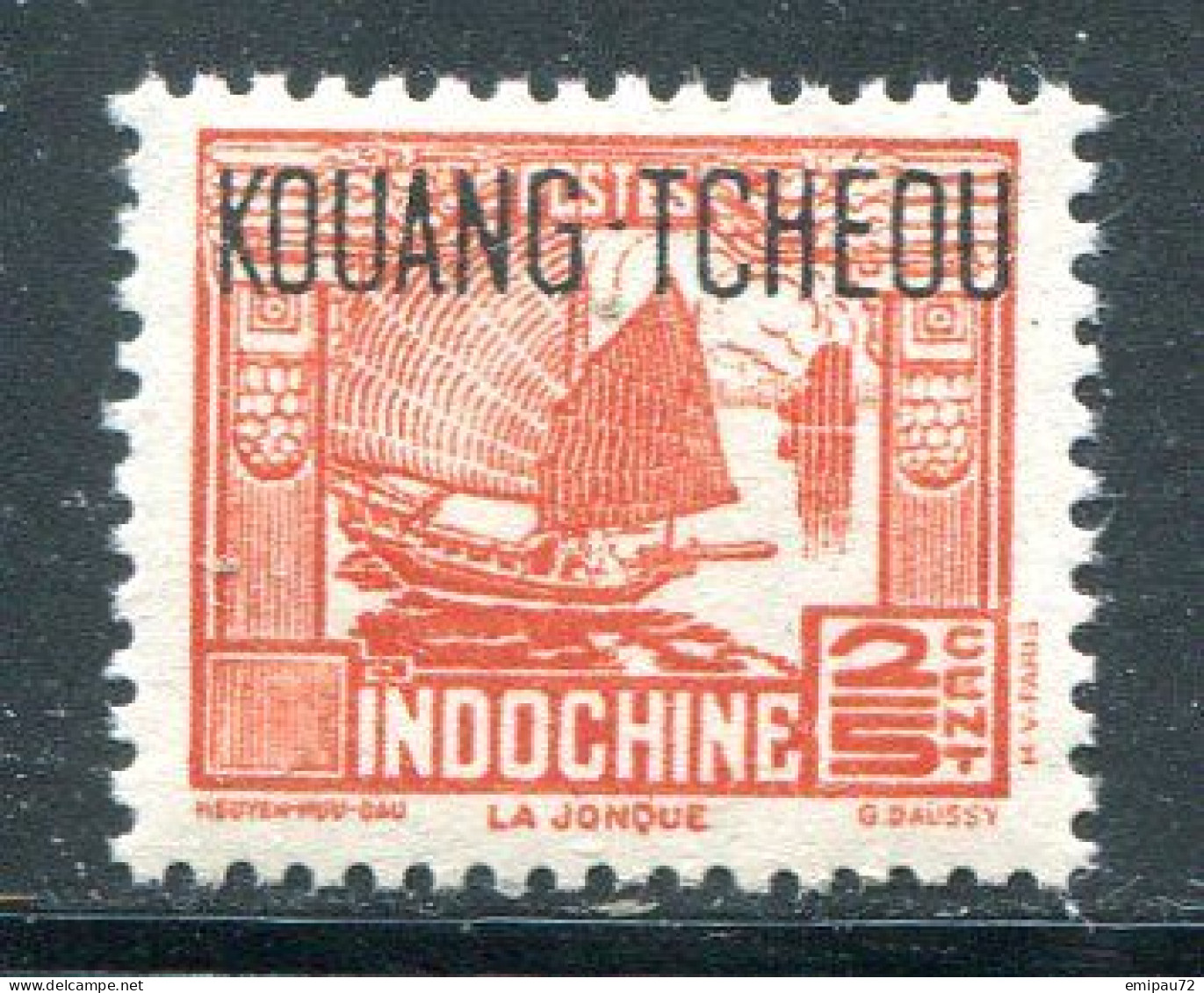 KOUANG TCHEOU- Y&T N°99- Neuf Avec Charnière * - Unused Stamps