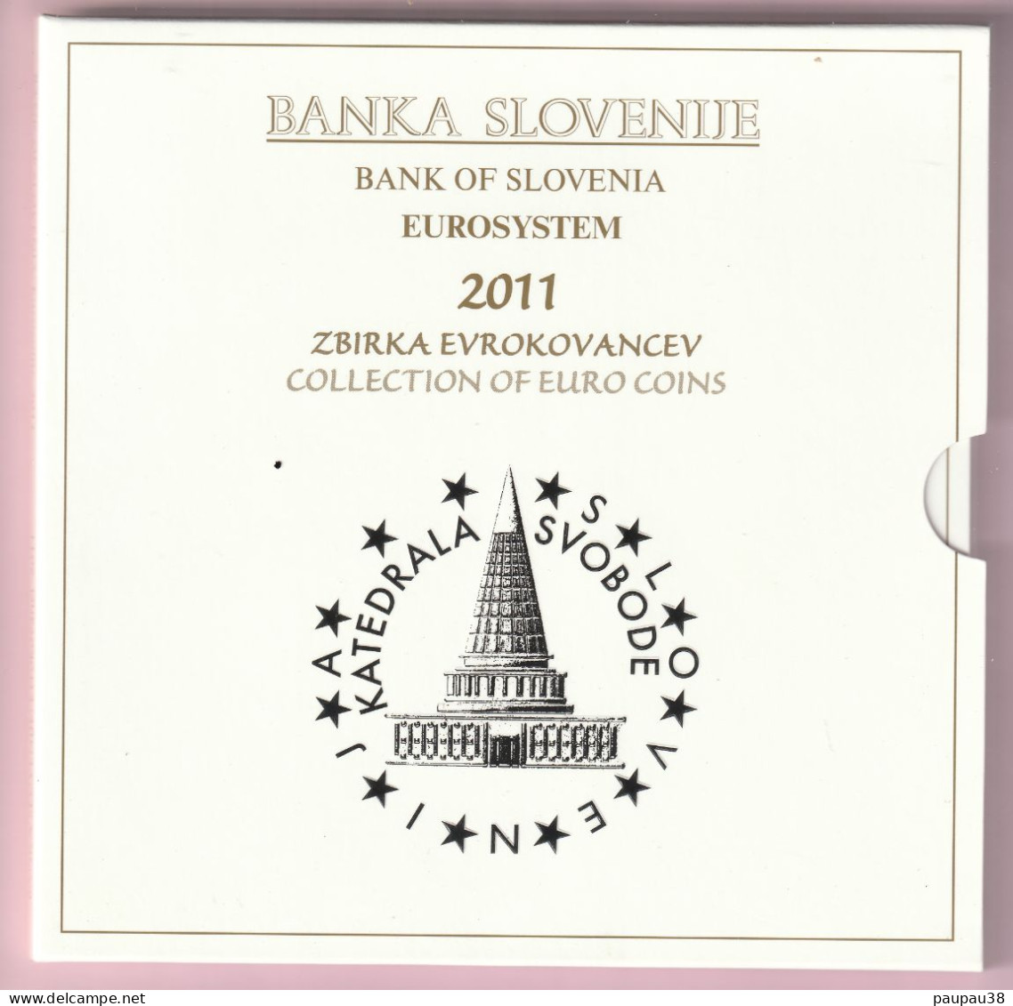 COFFRET EUROS SLOVENIE 2011 NEUF FDC - 10 MONNAIES - Eslovenia