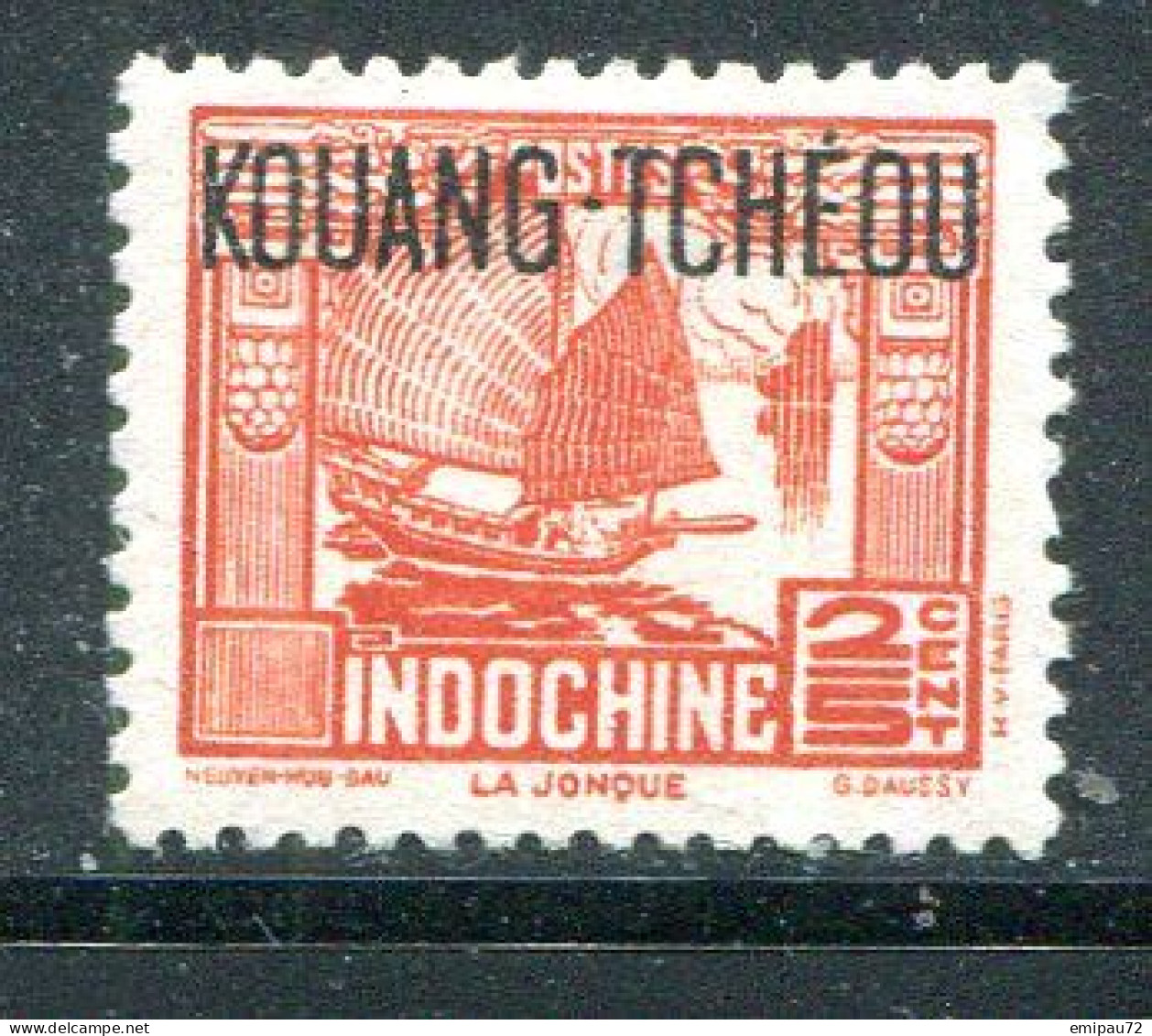 KOUANG TCHEOU- Y&T N°99- Neuf Avec Charnière * - Unused Stamps