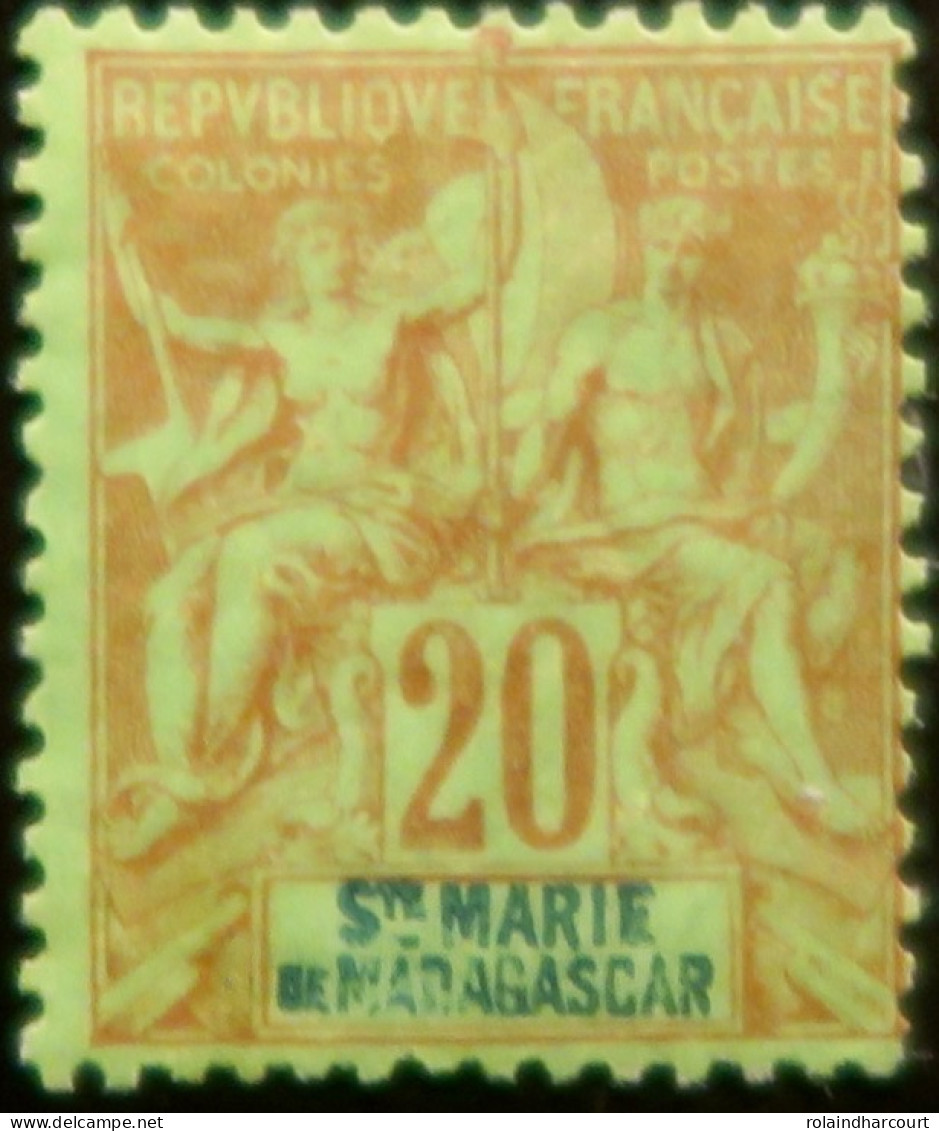 LP3972/260 - 1894 - COLONIES FRANÇAISES - SAINTE MARIE DE MADAGASCAR - N°7 NEUF* - Neufs