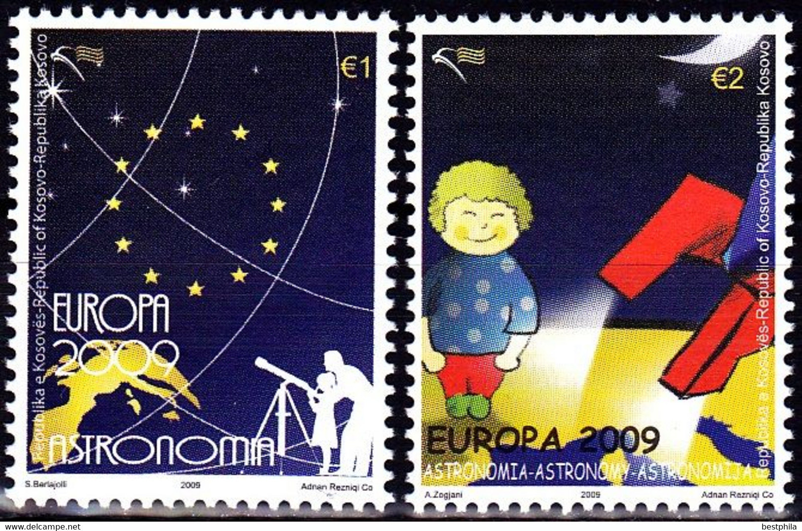 Europa Cept - 2009 - Kosovo, Kosova - (Astronomy) ** MNH - 2009