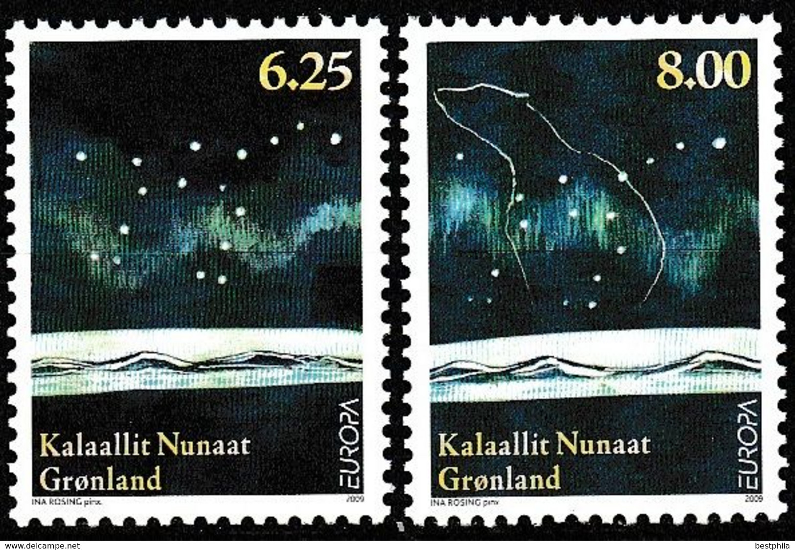 Europa Cept - 2009 - Greenland - (Astronomy) ** MNH - 2009