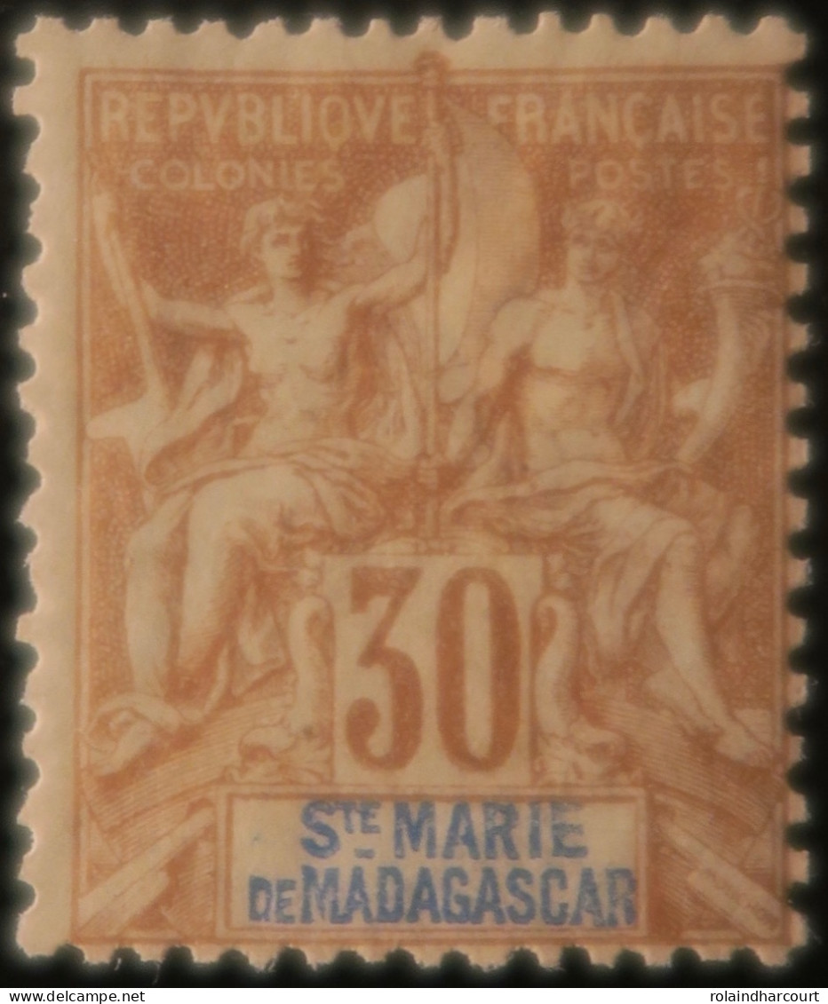 LP3972/262 - 1894 - COLONIES FRANÇAISES - SAINTE MARIE DE MADAGASCAR - N°9 NEUF* - Nuevos