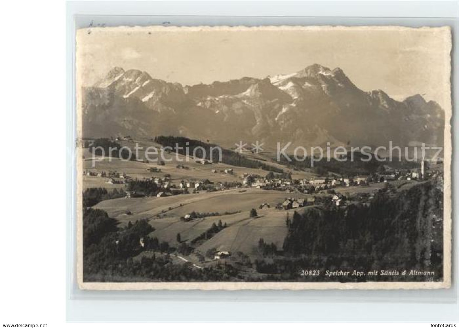 11719822 Speicher AR Panorama Mit Saentis Und Altmann Appenzeller Alpen Speicher - Sonstige & Ohne Zuordnung