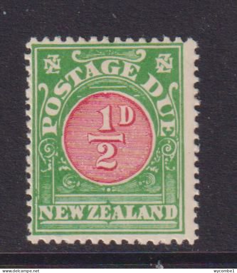 NEW ZEALAND  - 1925 Postage Due  No Wmk 1/2d Hinged Mint - Fiscaux-postaux