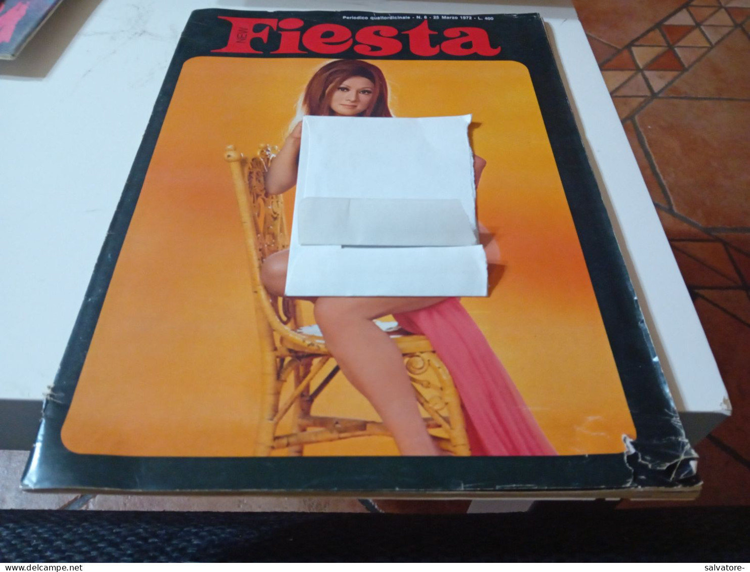 RIVISTA SEX FIESTA- PERIODO QUATTORDICINALE- NUMERO 6- 25 MARZO 1972 - Salute E Bellezza