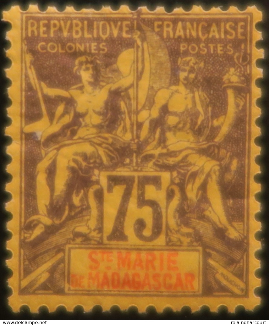 LP3972/267 - 1894 - COLONIES FRANÇAISES - SAINTE MARIE DE MADAGASCAR - N°12 NEUF* (quasi NEUF**) Pas De Charnière - Ungebraucht