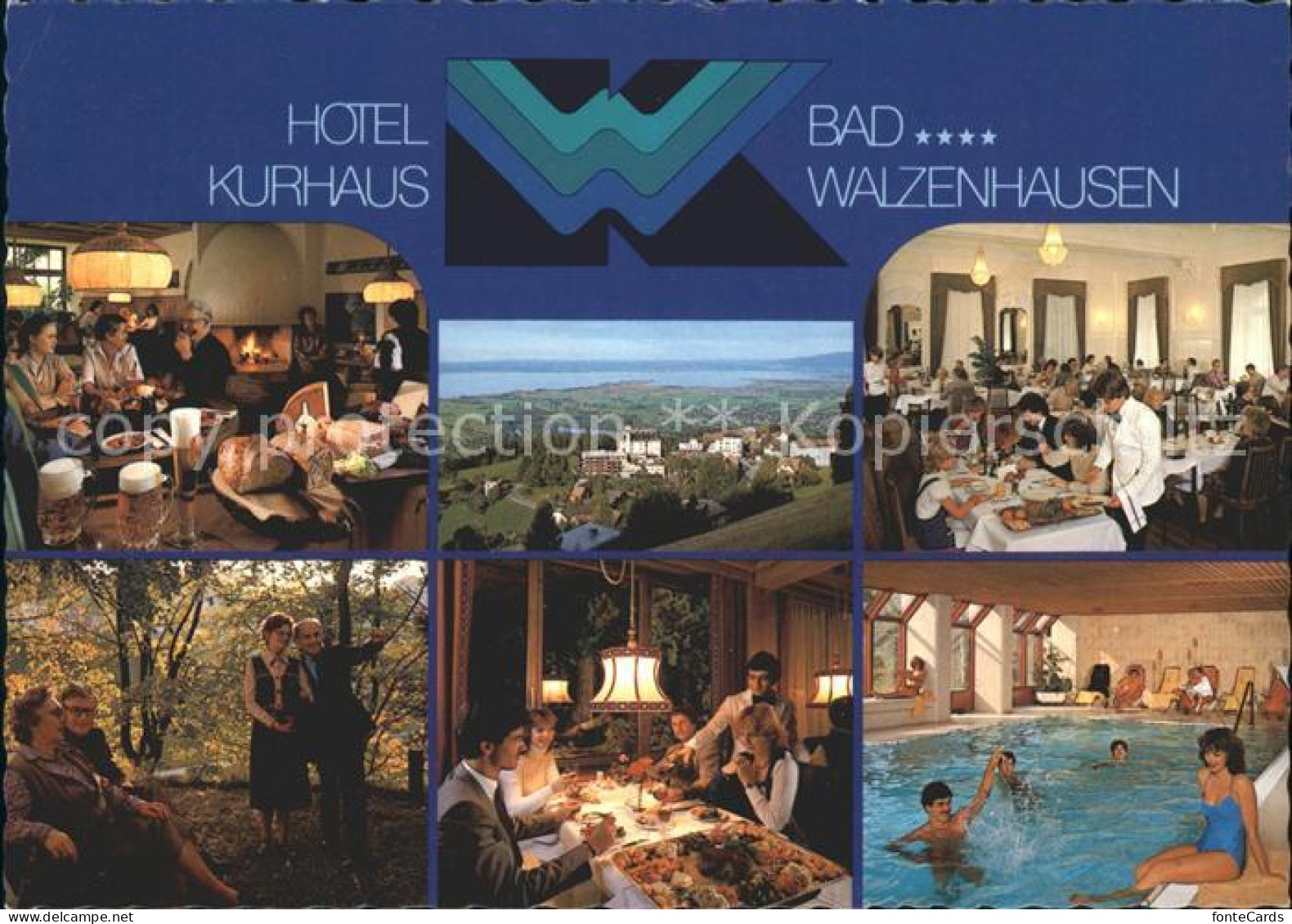 11713092 Walzenhausen AR Hotel Kurhaus Bad Gastraeume Hallenbad Walzenhausen - Sonstige & Ohne Zuordnung