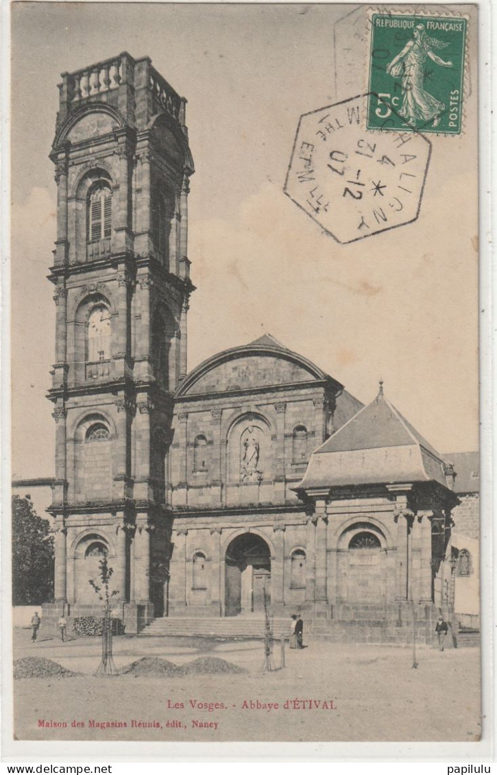 189 DEPT 88 : Abbaye D'Etivat : édit. Maison Des Magasins Réunis - Etival Clairefontaine