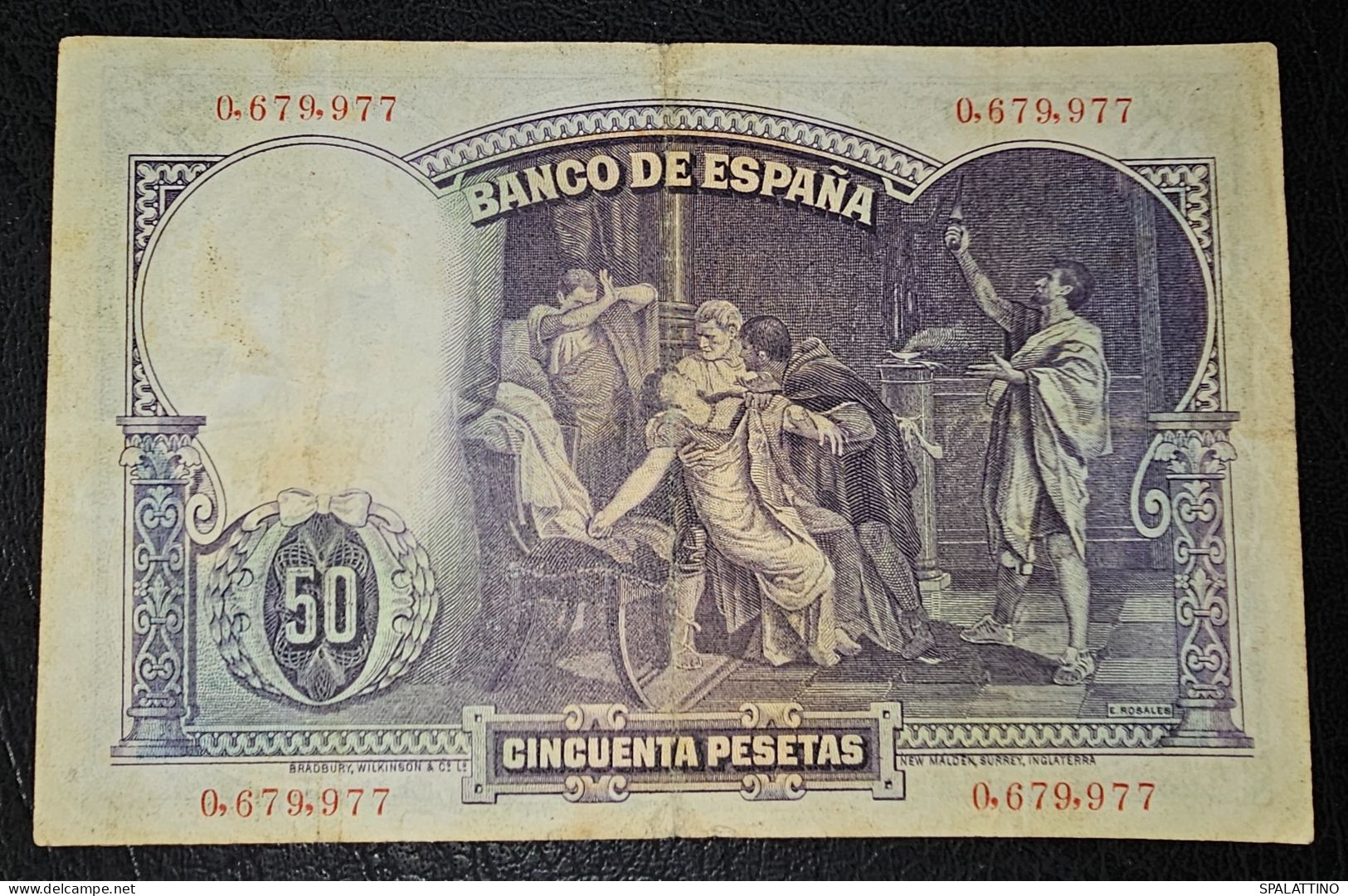 SPAIN- 50 PESETAS 1931. - 50 Peseten