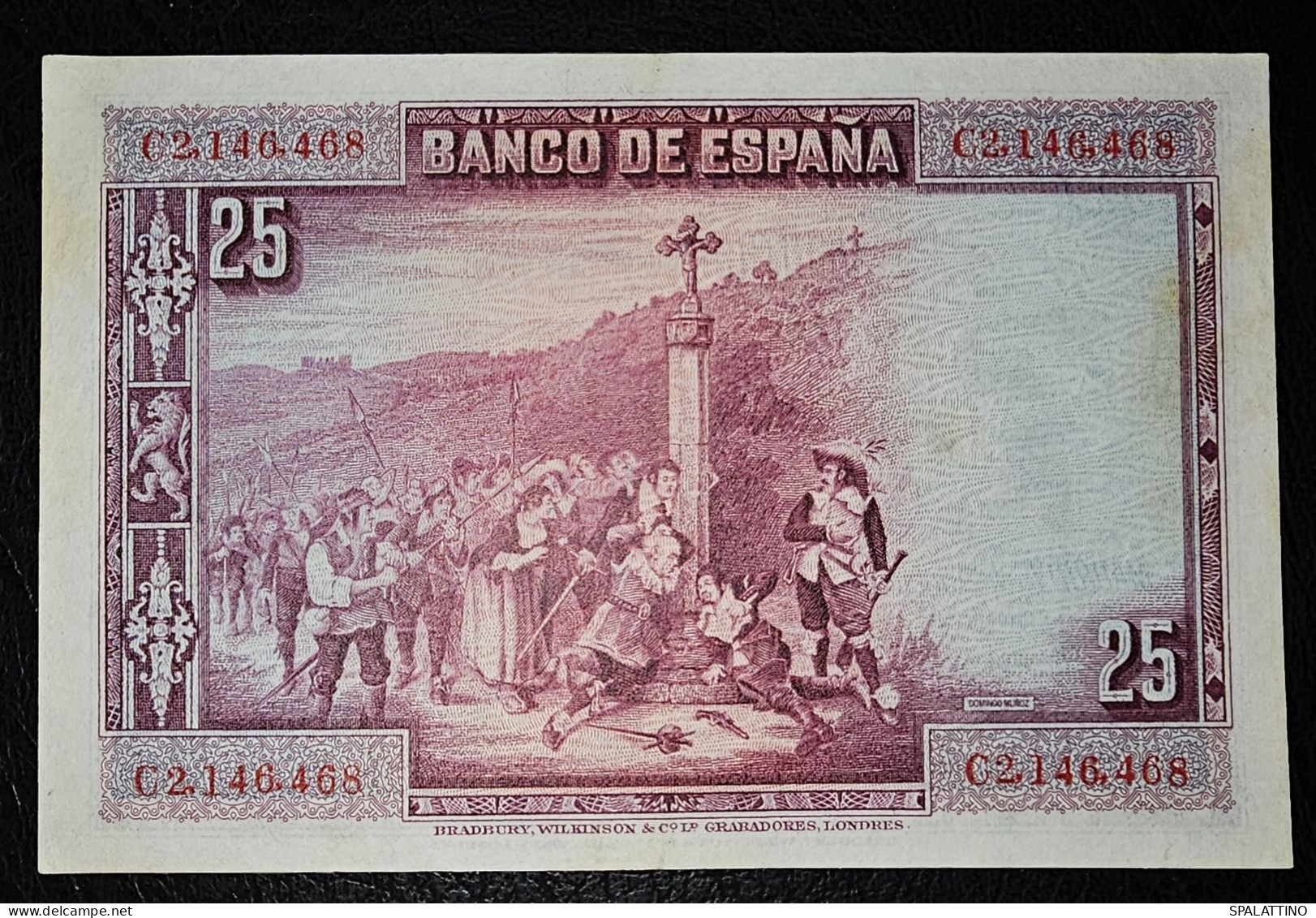 SPAIN- 25 PESETAS 1928. - 1-2-5-25 Peseten