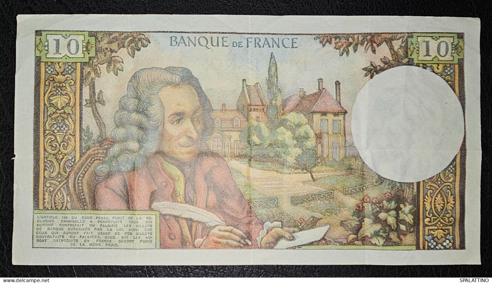 FRANCE- 10 FRANCS 1973. VOLTAIRE - 10 F 1963-1973 ''Voltaire''