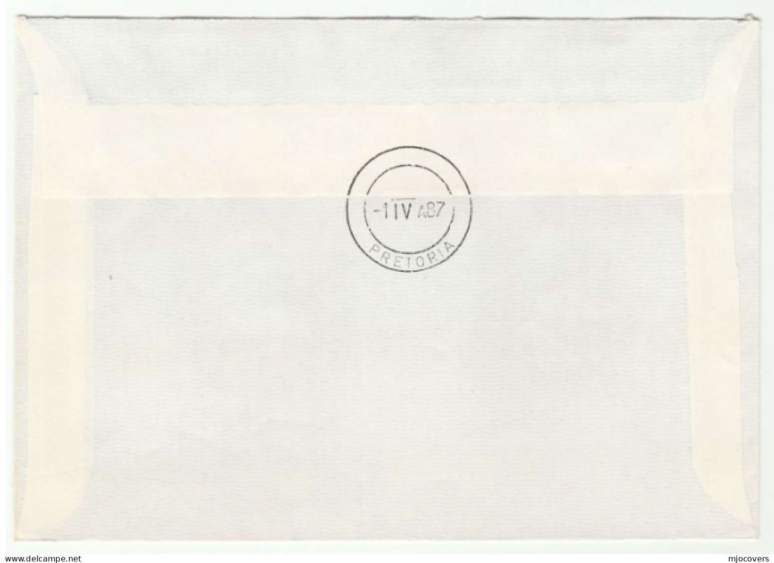 1987 Registered SOUTH AFRICA  R 00.79 FRAMA ATM Label  Stamps COVER  Bloemfontein To Pretoria - Lettres & Documents