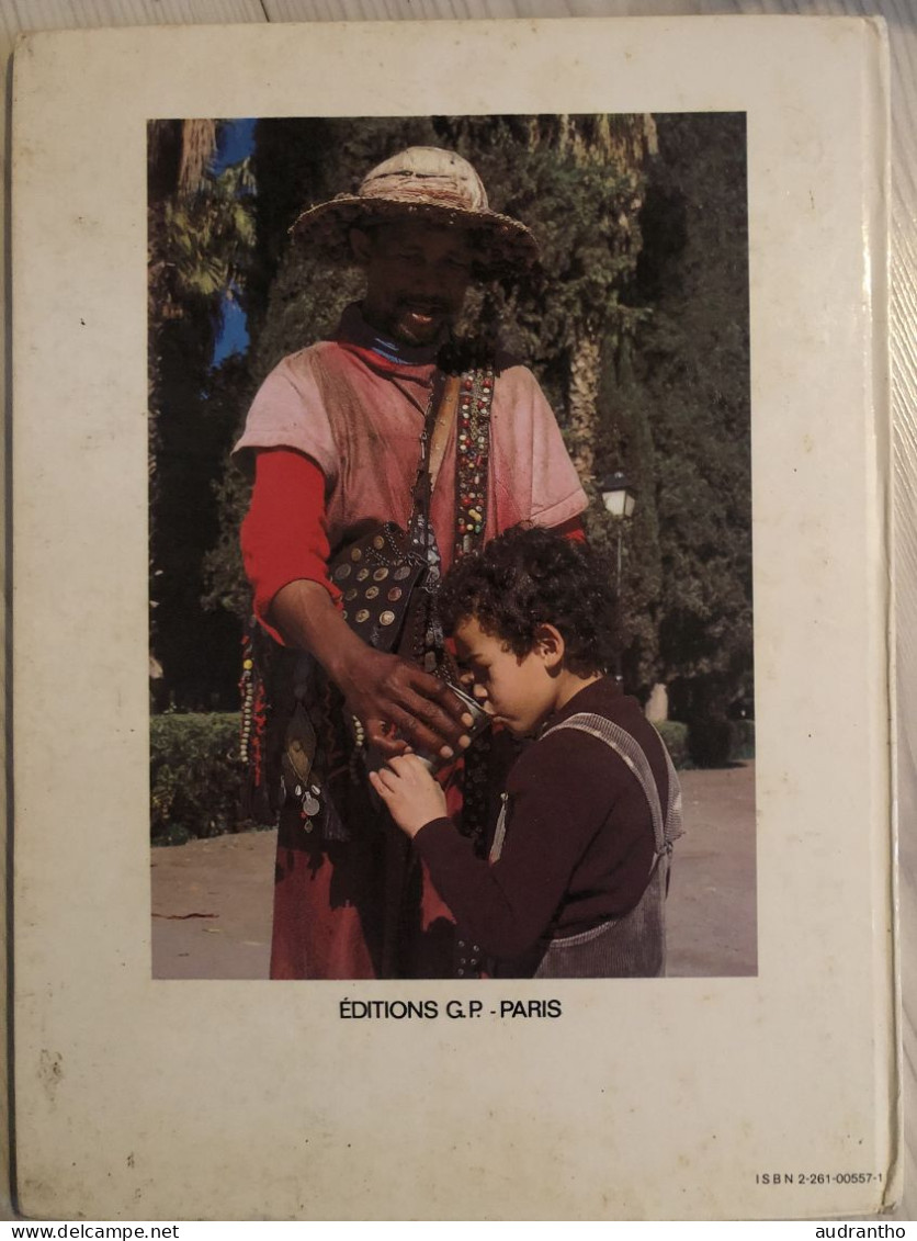 Livre FETTAH LE PETIT MAROCAIN - éditions G.P Rouge Et Or 1978 - Photographies Michel Montesinos - Bibliothèque Rouge Et Or