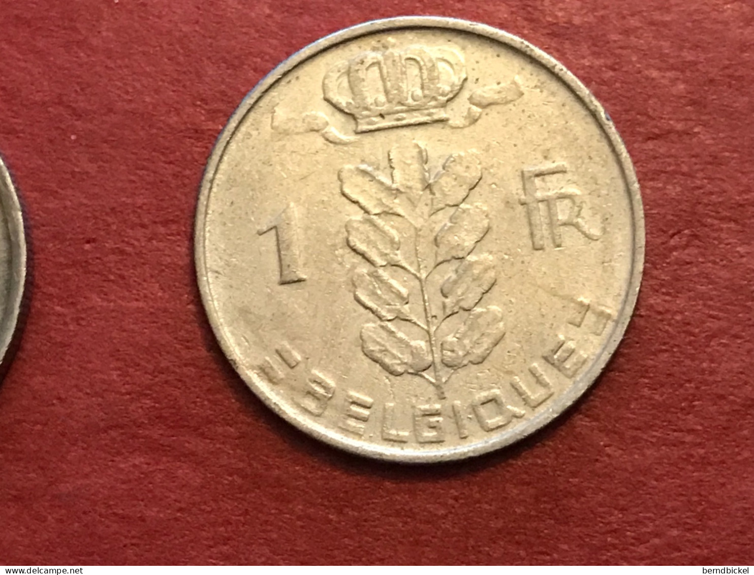 Münze Münzen Umlaufmünze Belgien 1 Franc 1968 Belgique - 1 Franc