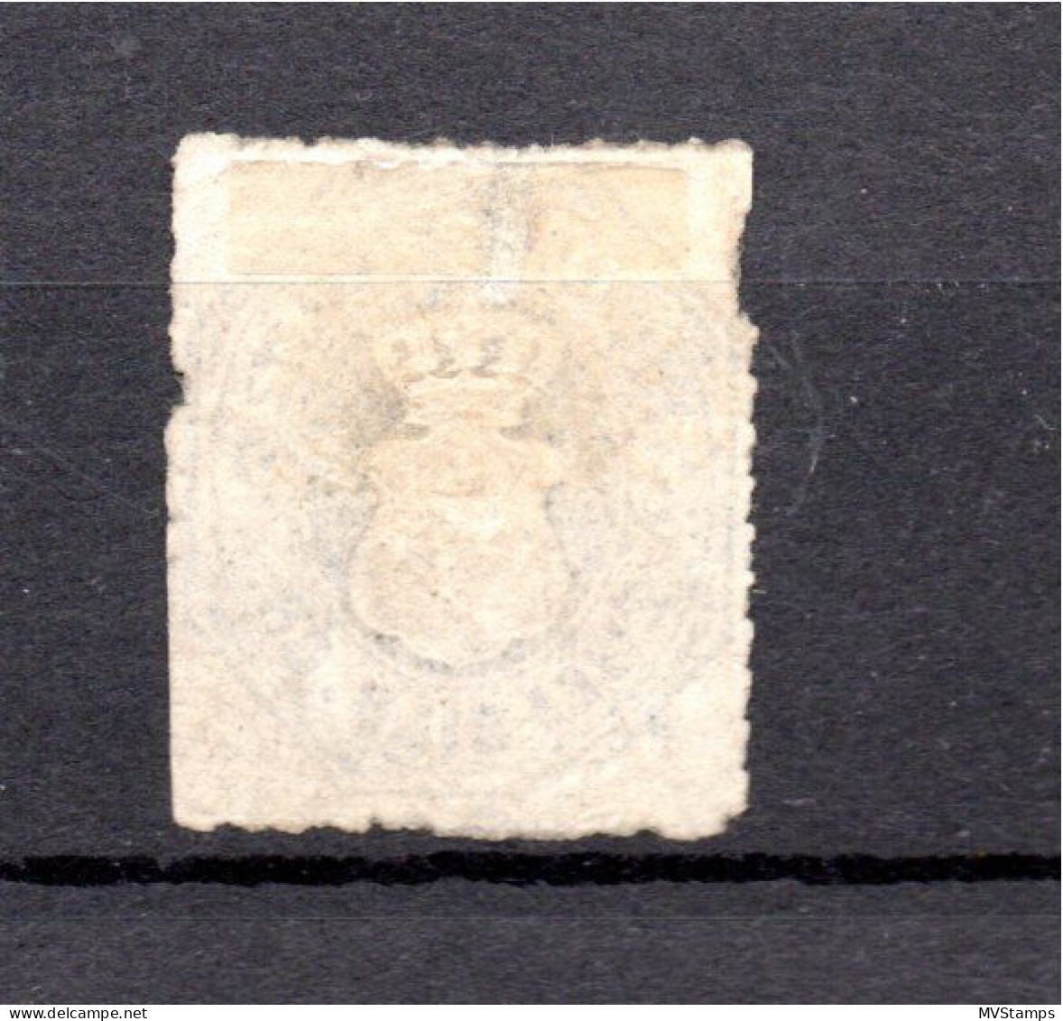 Mecklenbourg-Strelitz 1864 Old 2 Sgr. Stamp (Michel 5) Used, With Faillures - Mecklenbourg-Strelitz