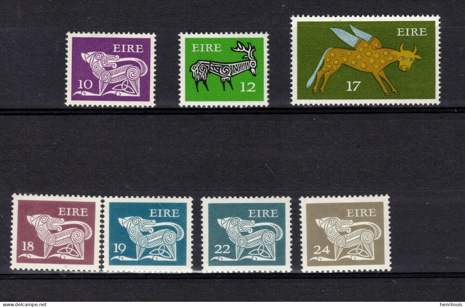 IRLANDE   Timbres Neufs ** De 1977 Et 1981 ( Ref  1370 D) Série Courante - Nuovi