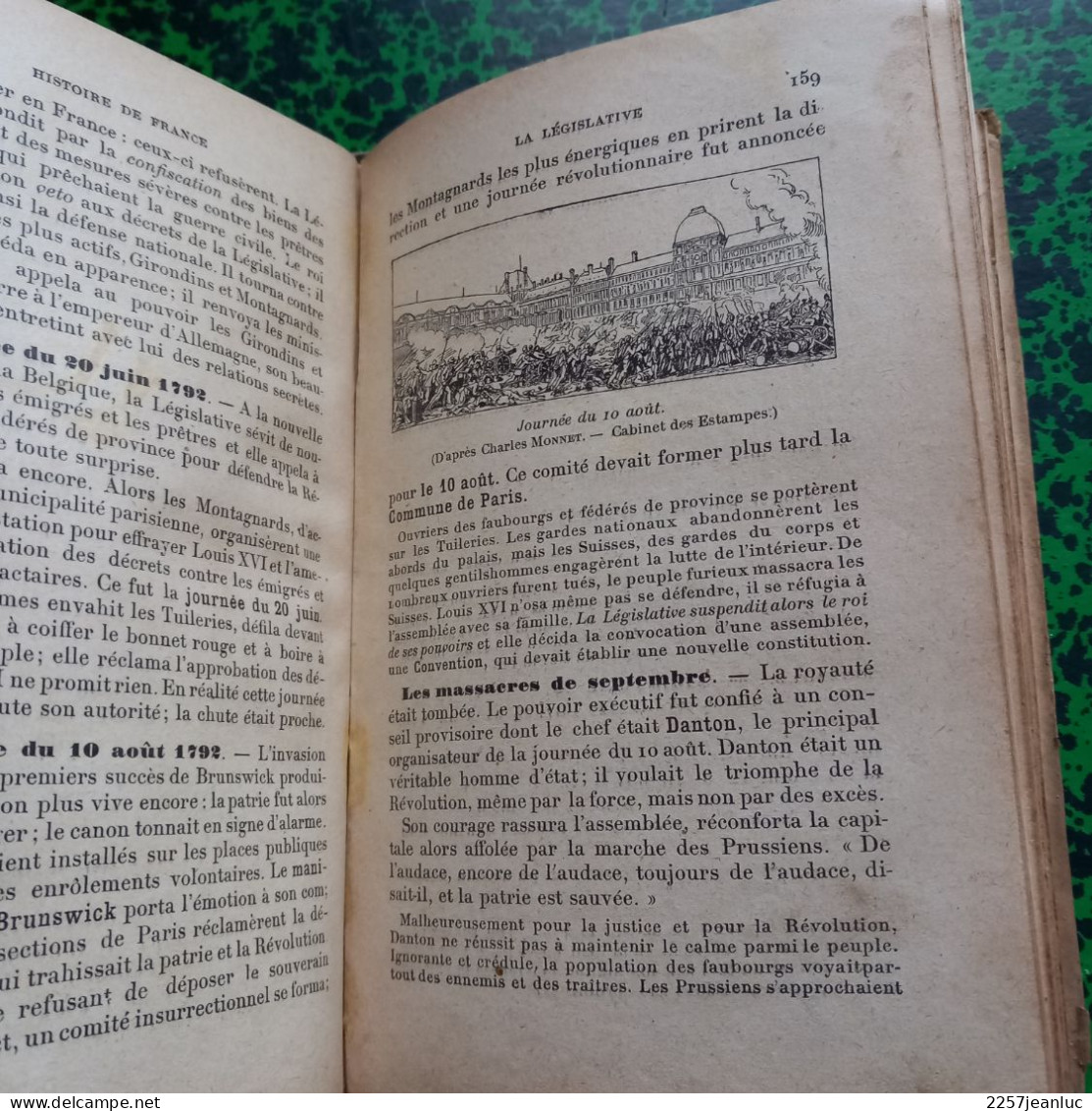 Histoire De France Cours D'Enseignement Primaire 1908 - 6-12 Ans