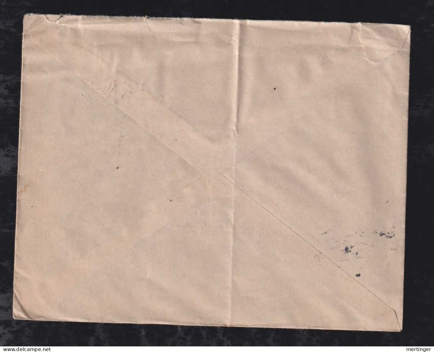 Türkei Turkey 1946 Cover ISTANBUL BEYOGLU X DRESDEN Germany Volksentscheid Propaganda Cancel - Covers & Documents