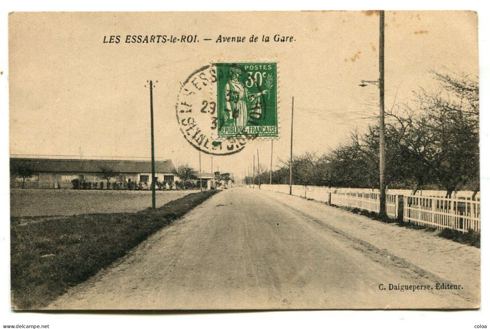 LES ESSARTS Le ROI L’avenue De La Gare - Les Essarts Le Roi