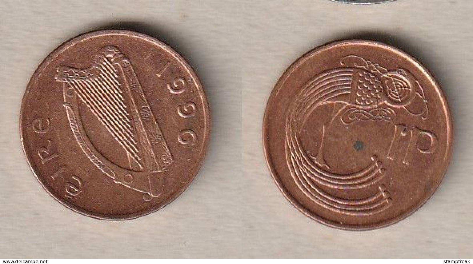 00678) Irland, 1 Penny 1996 - Irlande