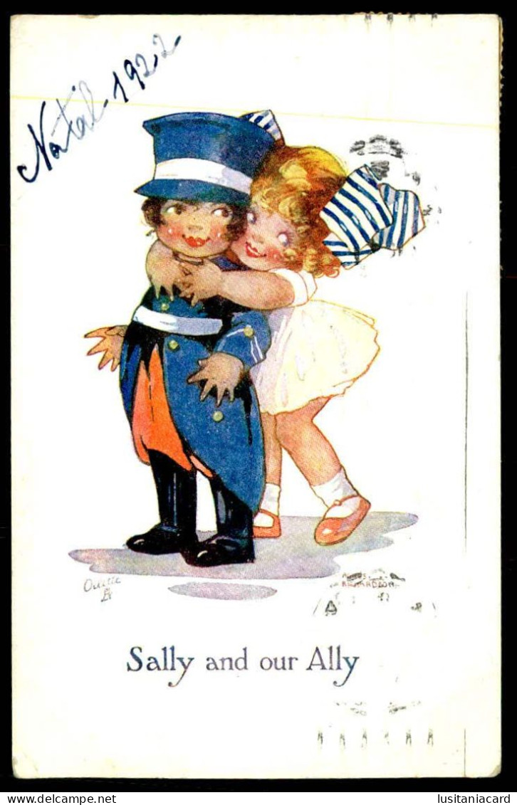 ENGLAND- ILLUSTRATEURS -Agnes Richardson  - Sally And Our Ally. (Ed. Raphael Tuck & Son " Oilette"Nº 3248) Carte Postale - Spurgin, Fred