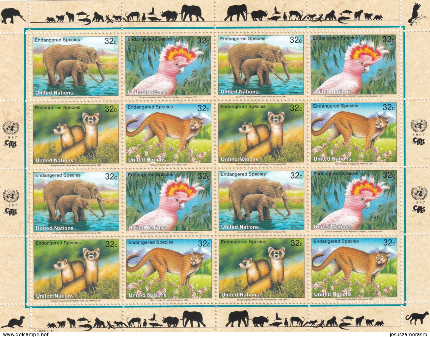 Naciones Unidas Nueva York Nº 720 Al 723 En Hoja De 4 Series - Unused Stamps