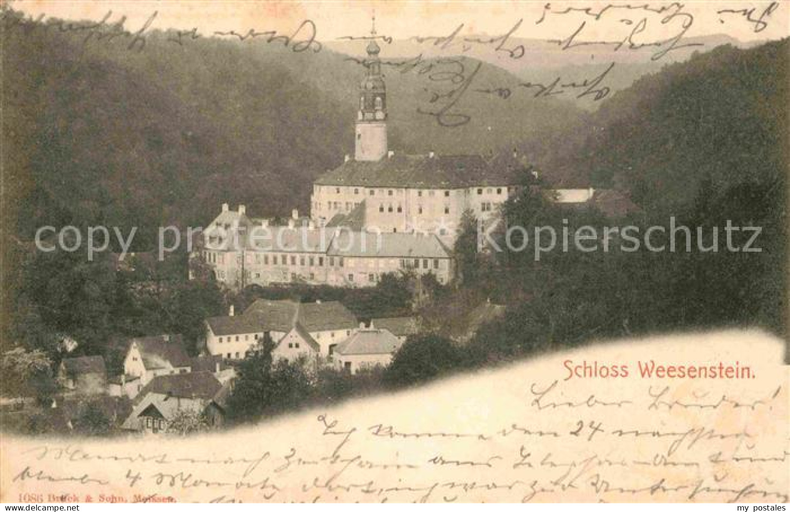 42726890 Weesenstein Schloss  Mueglitztal - Maxen