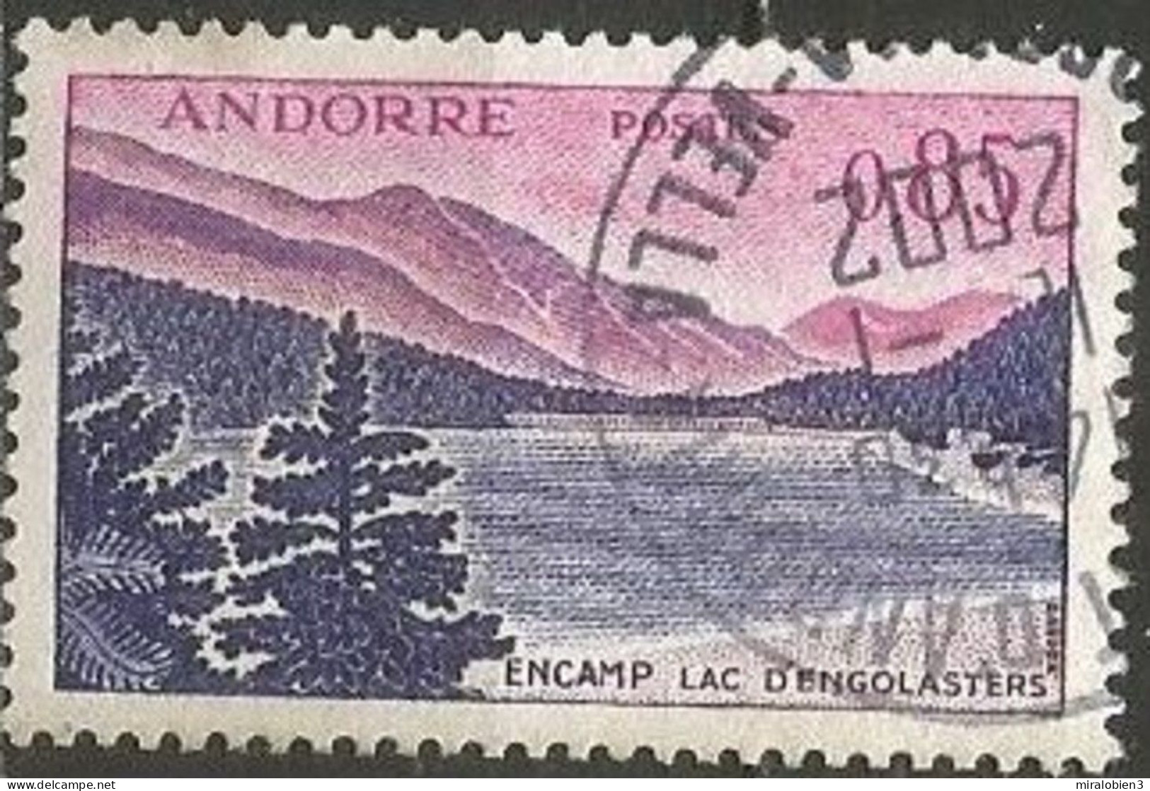 ANDORRA FRANCESA YVERT NUM. 163 USADO - Used Stamps