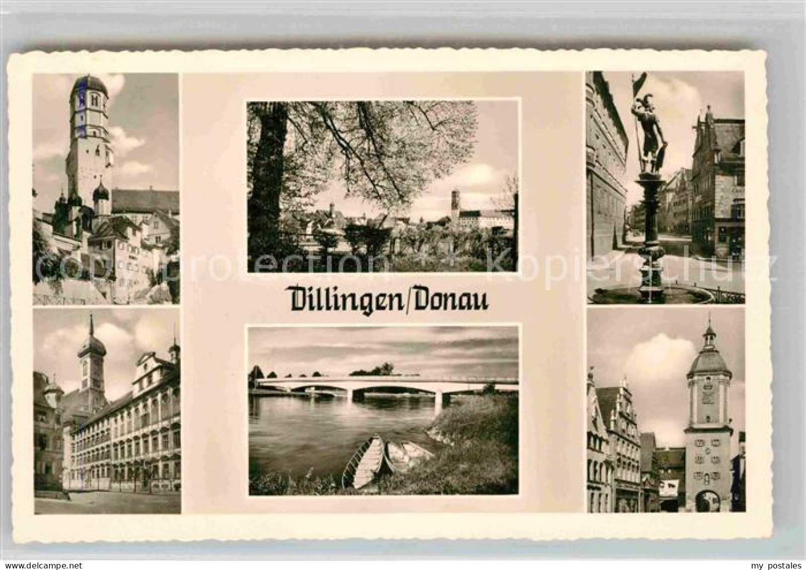 42723641 Dillingen Donau Schloss Platz Kirche Donaubruecke Denkmal  Dillingen A. - Dillingen