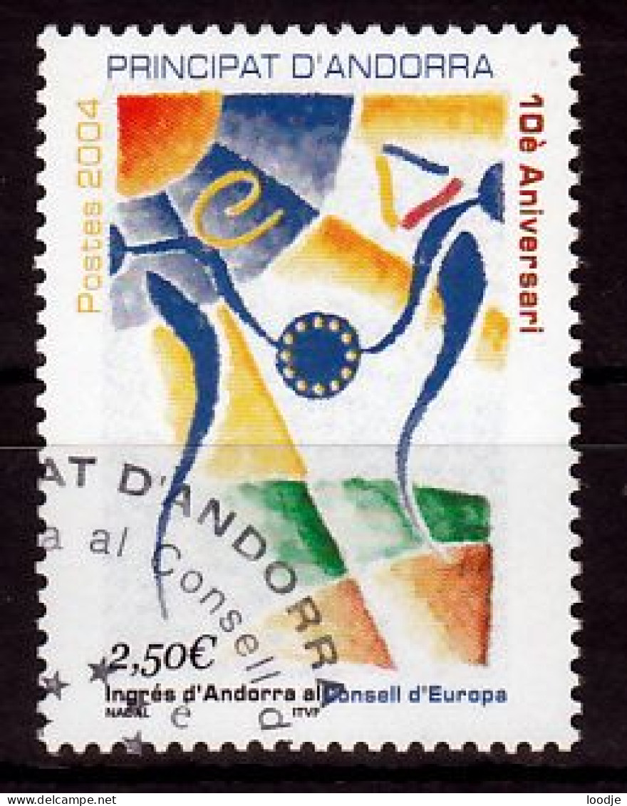 Frans Andorra Mi 623 Europa  Gestempeld - Used Stamps