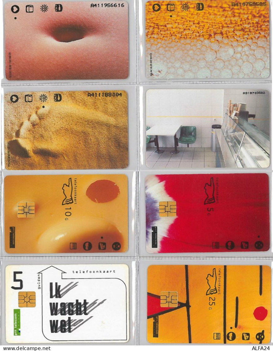 LOT 4 PHONE CARD- PAESI BASSI (E32.8.1 - Publiques