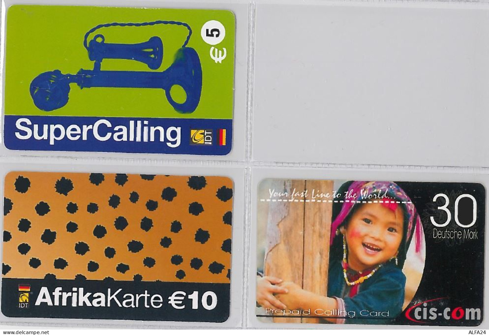 LOT 3 PREPAID PHONE CARD- GERMANIA (E30.2.5 - GSM, Voorafbetaald & Herlaadbare Kaarten