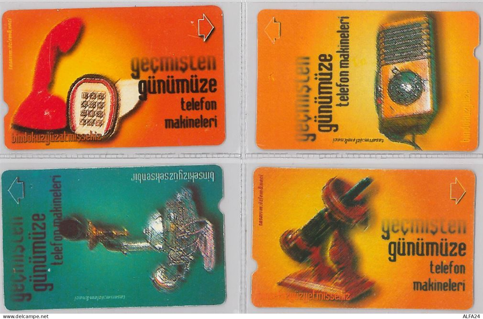 LOT 4 PHONE CARD- TURCHIA (E24.18.1 - Turkije