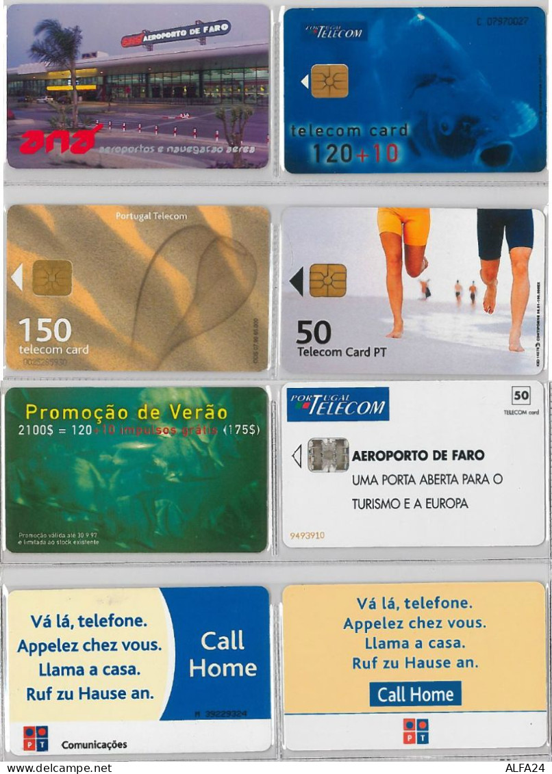 LOT 4 PHONE CARD- PORTOGALLO (E37.9.1 - Portugal