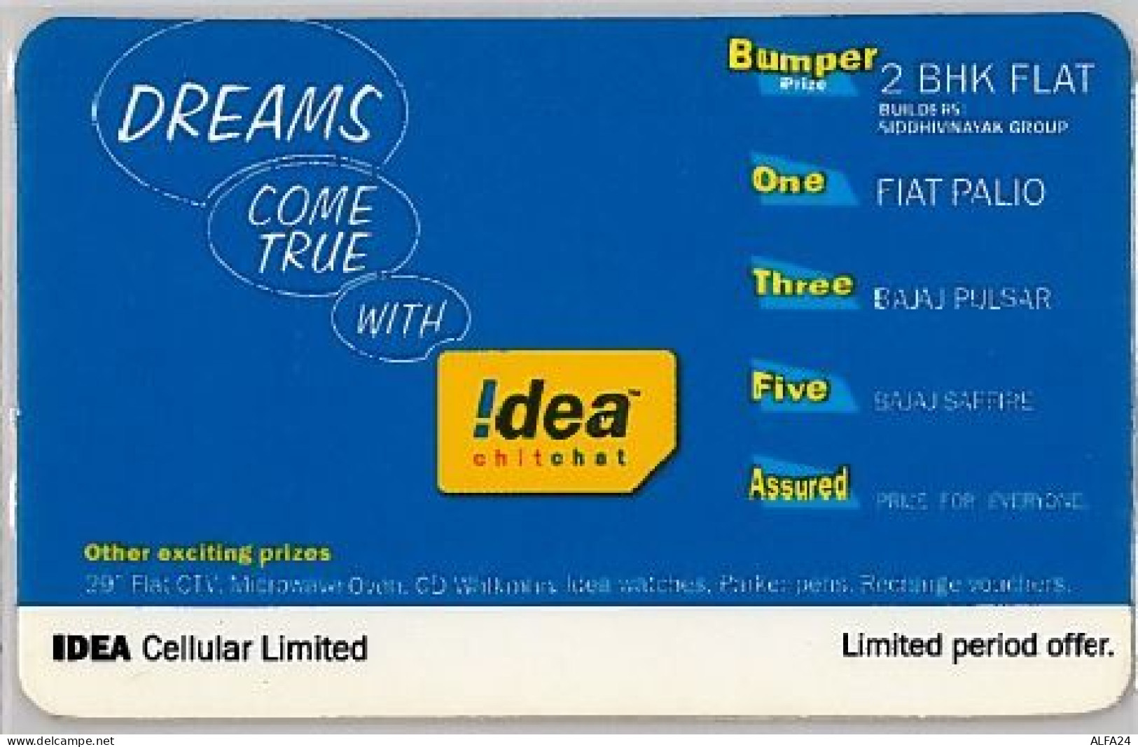 PREPAID PHONE CARD-INDIA (E36.27.1 - Inde