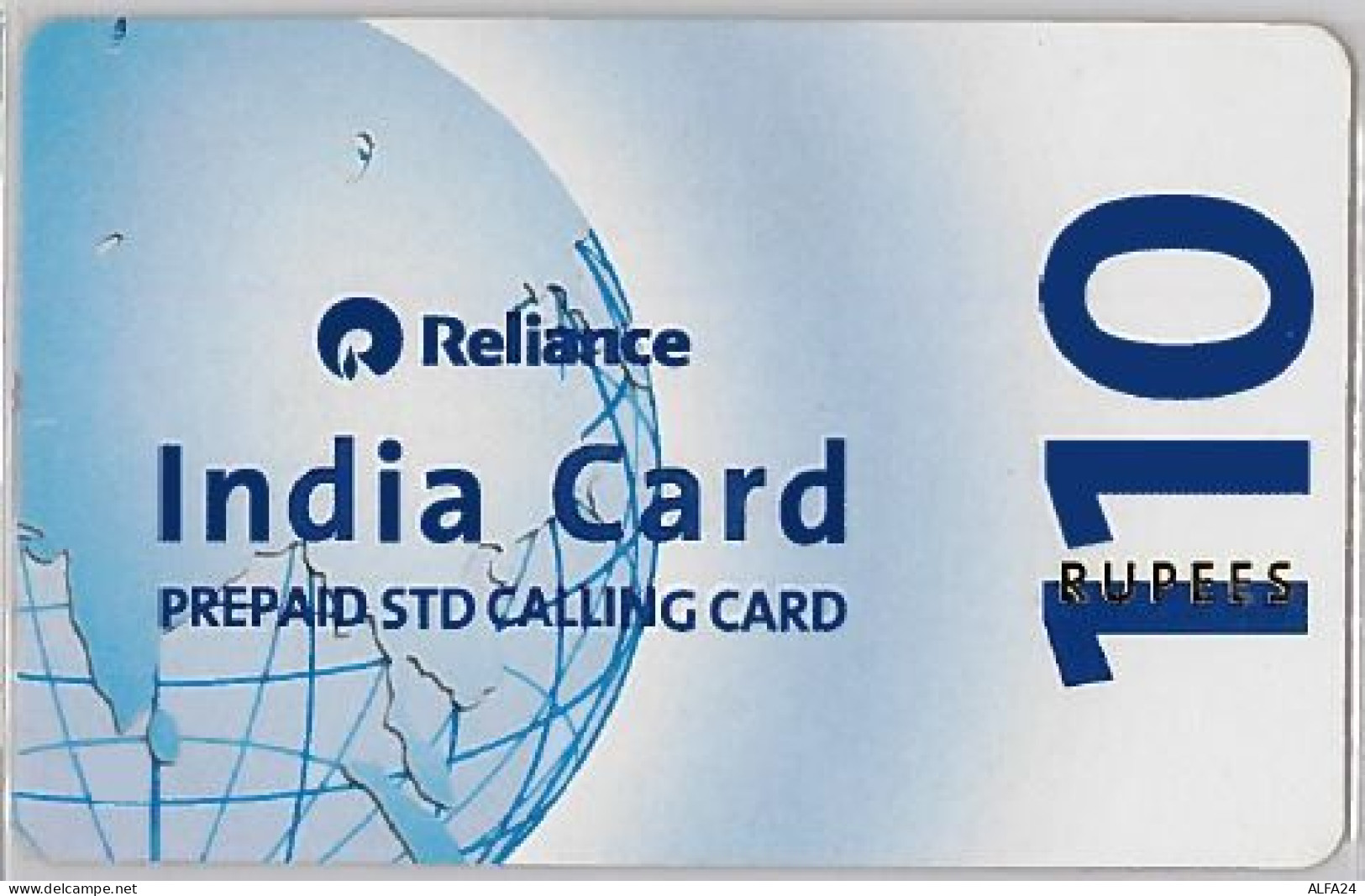 PREPAID PHONE CARD-INDIA (E36.26.5 - Indien