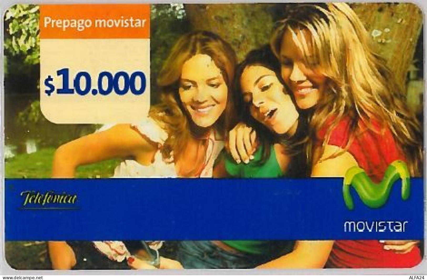 PREPAID PHONE CARD- COLOMBIA (E34.2.7 - Colombia