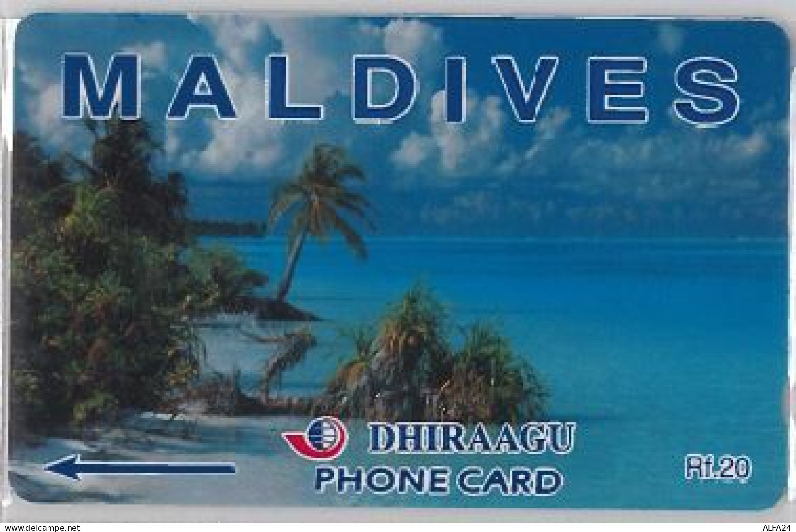 PHONE CARD -MALDIVE (E41.39.7 - Maldivas