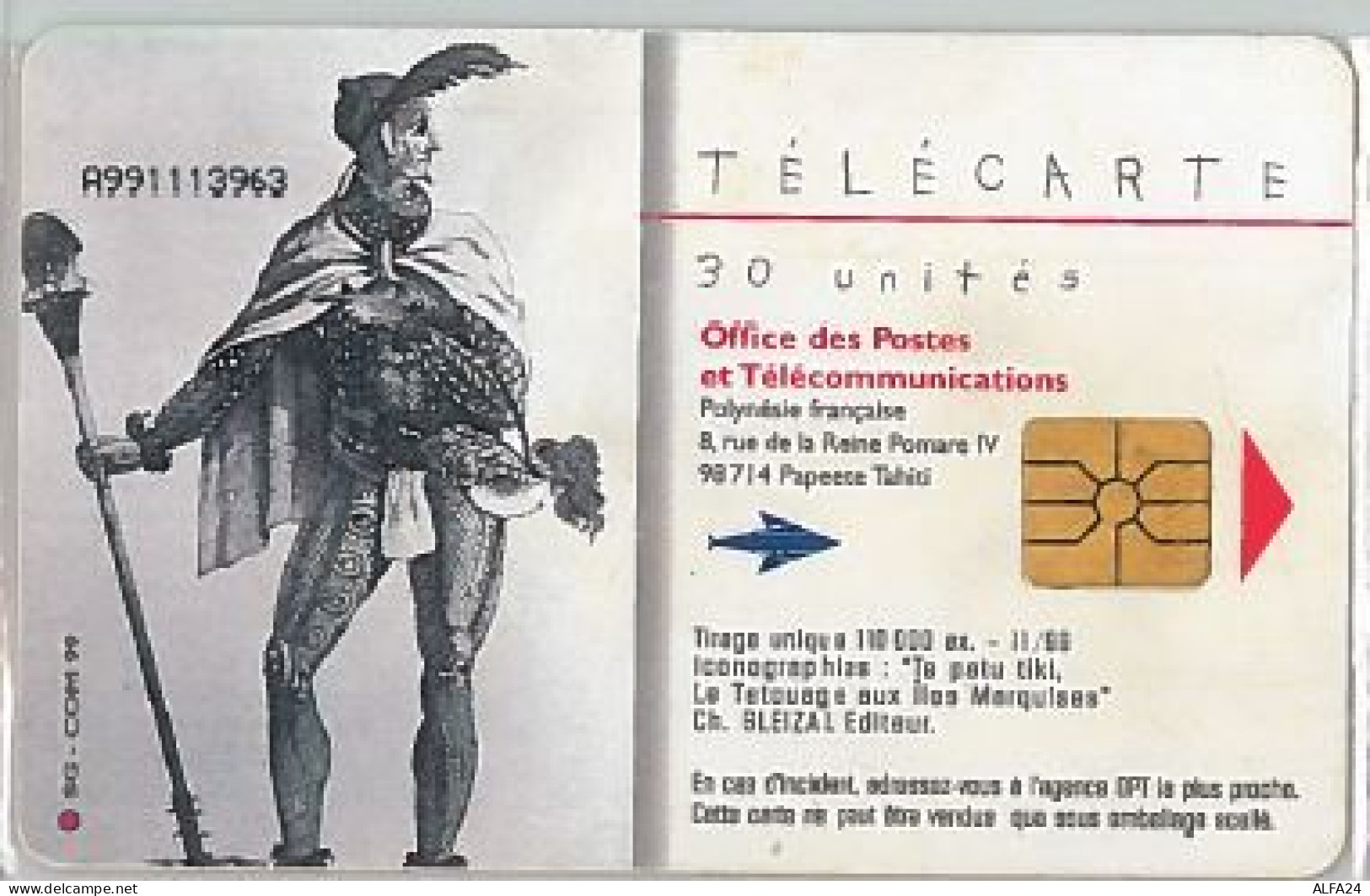 PHONE CARD -POLINESIA FRANCESE (E41.38.2 - French Polynesia