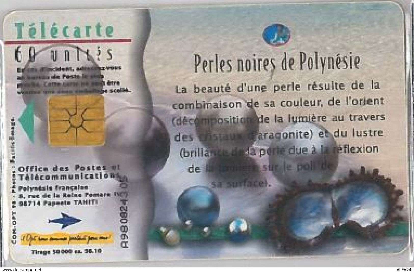 PHONE CARD -POLINESIA FRANCESE (E41.37.7 - Polynésie Française
