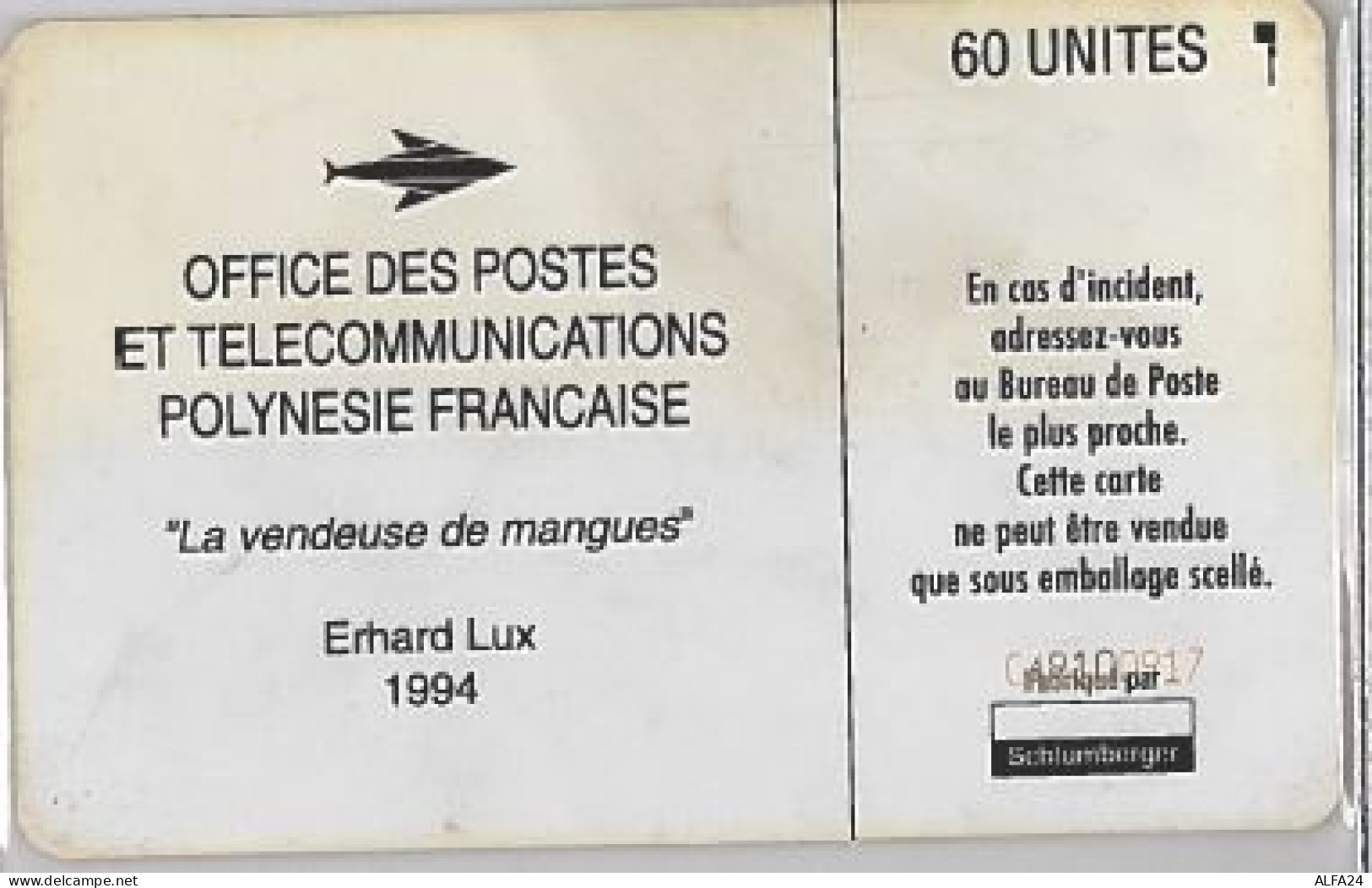 PHONE CARD -POLINESIA FRANCESE (E41.37.5 - Französisch-Polynesien