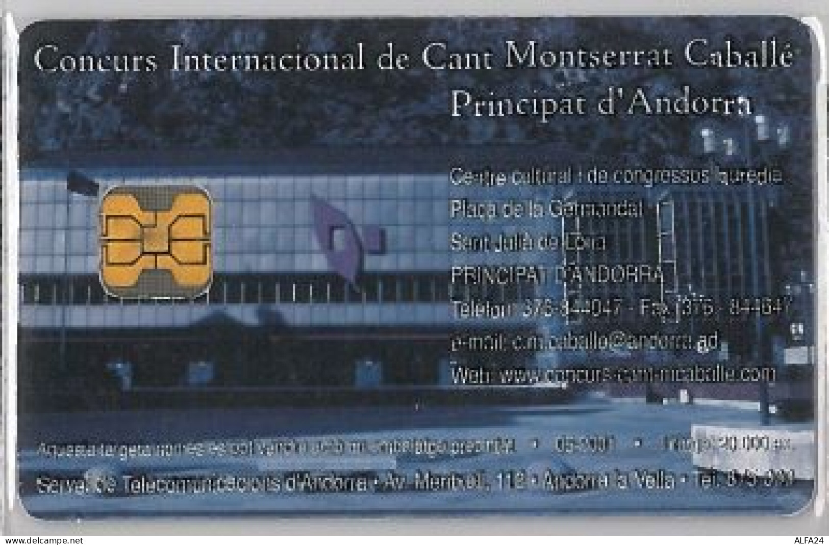 PHONE CARD -ANDORRA (E41.28.4 - Andorre