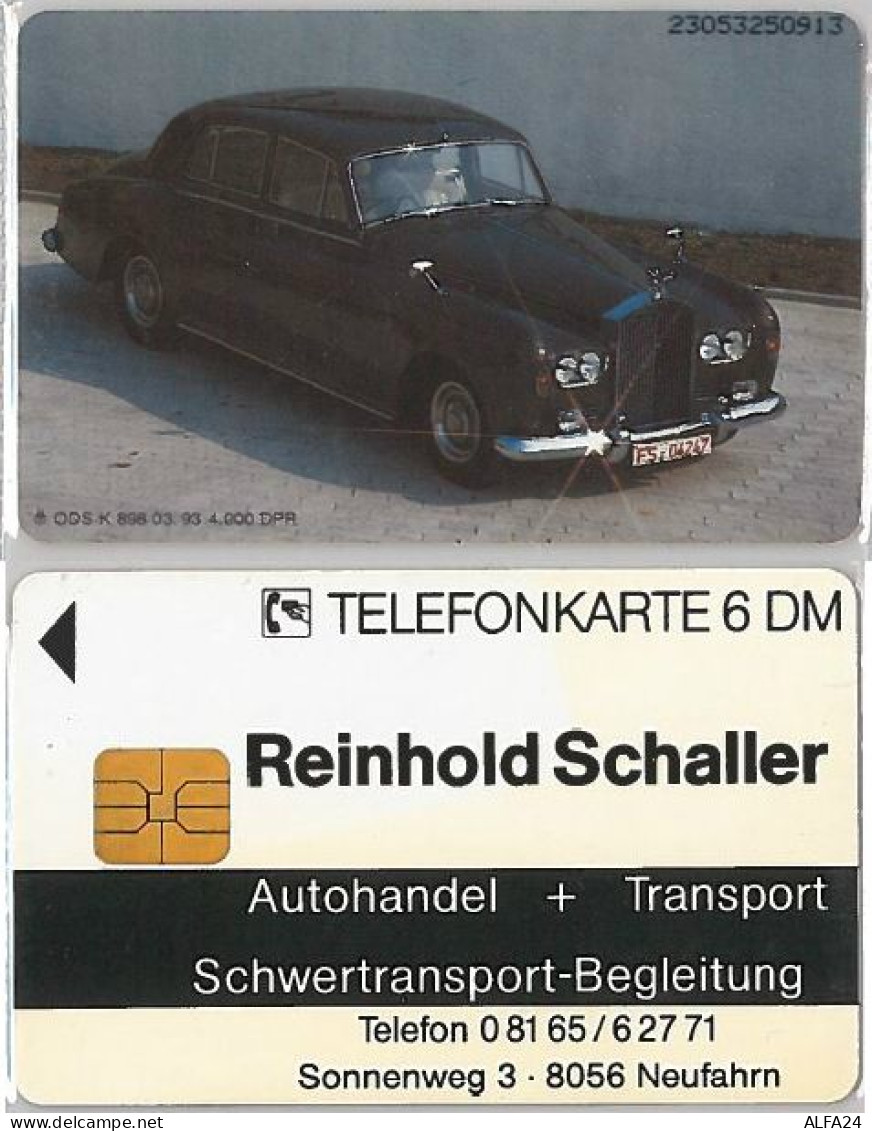 PHONE CARD - GERMANIA SERIE K TIR 4000 (E42.9.1 - K-Series: Kundenserie