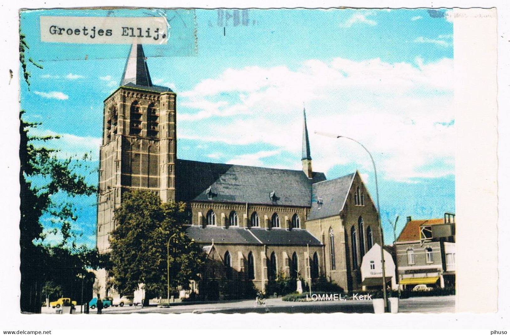 B-9727  LOMMEL : Kerk - Lommel