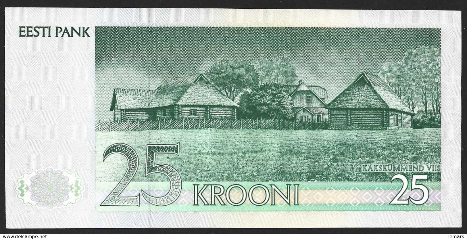 Estonia 25 Krooni 1991 P73a AG516374 VERY RARE!UNC - Estonia