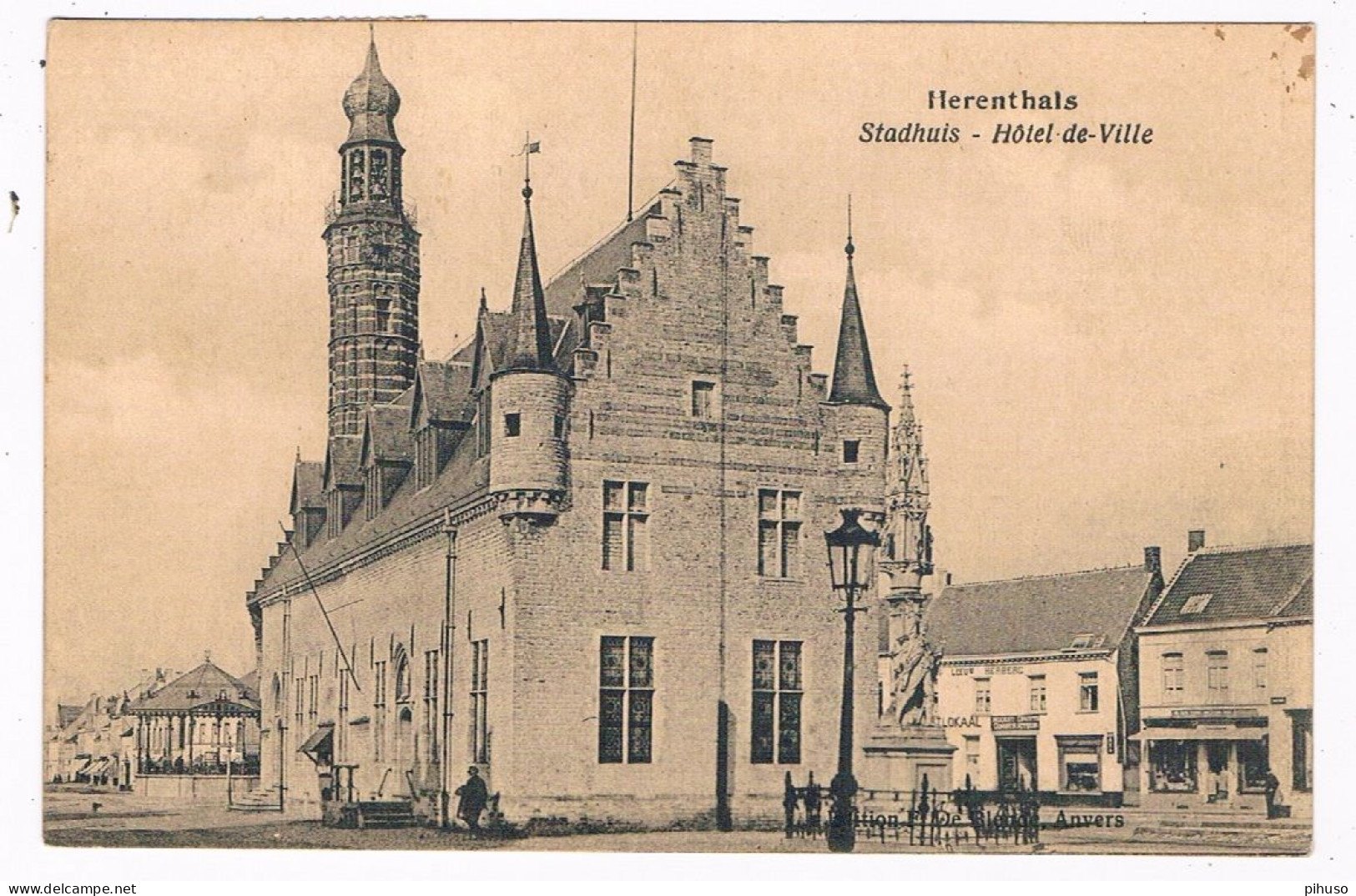 B-9733   HERENTHALS : Stadhuis-Hotel De Ville - Herentals