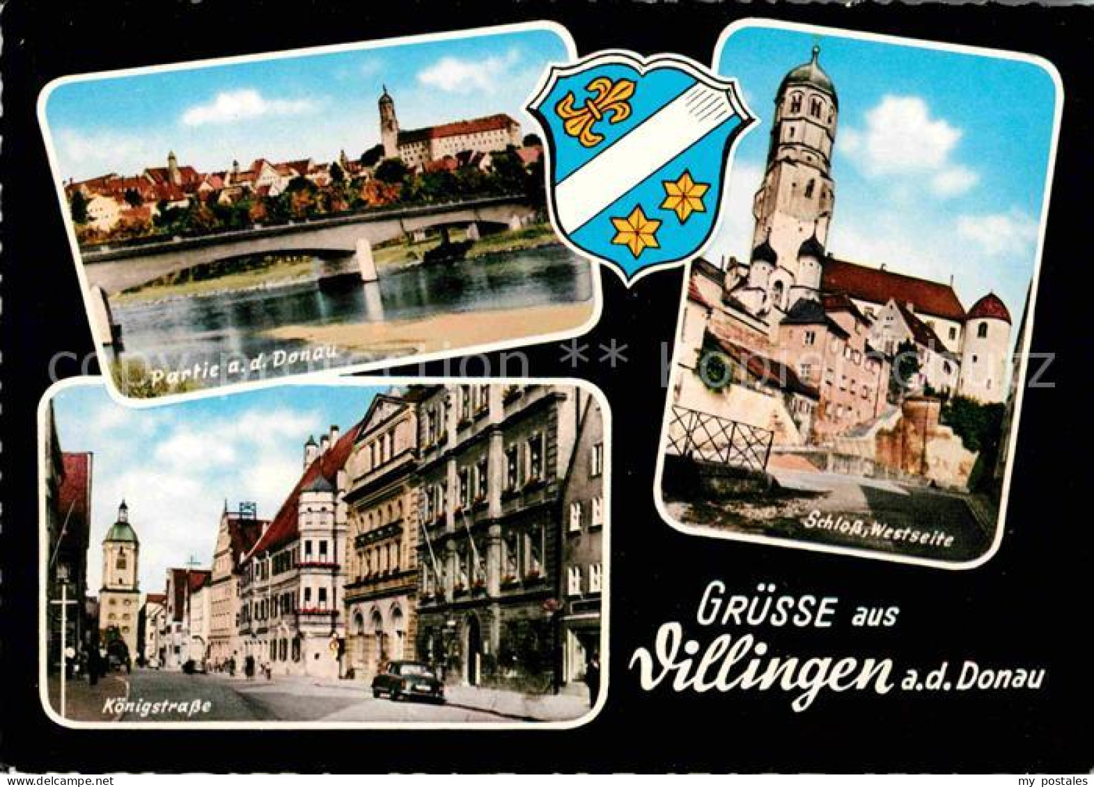 42722568 Dillingen Donau Schloss Koenigstrasse Donaubruecke Dillingen A.d.Donau - Dillingen